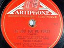 Roger Ducasse : Le joli jeu de furet / Petite suite 78 RPM 12