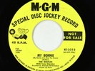 Beatles 45 - Beatles with Tony Sheridan - My Bonnie - MGM - VG++ promo