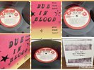 SKIN, FLESH & BONES DUB IN BLOOD SILK SCREEN LETTER PRESS UK LP PRESSURE SOUNDS