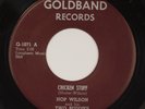 HOP WILSON: Chicken Stuff US Goldband 1071 ’58 Rare Orig Texas R&B Blues 45 HEAR