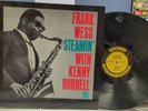 Frank Wess with Kenny Burrell: Steamin' LP Jazz SIGNED