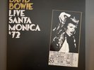 Live in Santa Monica '72 by David Bowie w/ poster (Record, 2008)