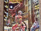 IRON MAIDEN - SOMEWHERE IN TIME 1986 New Zealand LP