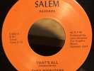 Thee Midniters 45 RPM  “That’s All” Yvonne Carrol “Gee What A Guy” Oldies Soul