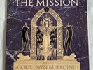 THE MISSION - Gods Own Medicine UK LP Embossed /Gatefold  1st press Sisters Goth