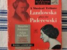 RCA Victor Red Seal Records Wanda Landowska plays for Paderewski 45 rpm box set