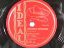 Los Huracanes De Teran - Fortunato Rodriguez / Olvidame Ideal 1497 78 RPM Latin