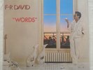 F-R david - words ◉Vinyl Top zustand LP 12 