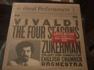Vivaldi The Four Seasons Vinyl LP Zukerman English Chamber Orchestra Great Perf…