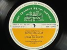 STONE THE CROWS. BBC TRANSCRIPTION DISC. CN 1481/ S. 1972. STEREO POP SPECIAL-8