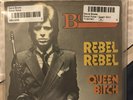 DAVID BOWIE – 1974 GERMANY Picture Sleeve Import 45 – Rebel Rebel / Queen Bitch