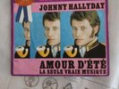 Vinyle Johnny Hallyday Allemend amour d'été et la seule vraie musique