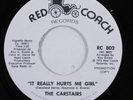 Crossover Soul 45 CARSTAIRS It Really Hurts Me Girl RED COACH NM promo HEAR i
