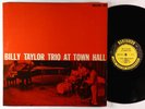Billy Taylor Trio - At Town Hall LP - Prestige Mono DG RVG 446 W 50th VG+
