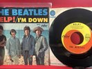 Beatles Help  I’m Down Capitol 5476 45rpm W/PS (1965) East Coast Pressing Vinyl