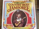 WALT DISNEY WORLD'S COUNTRY BEAR JAMBOREE LP + BOOK RARE VINYL BEARS