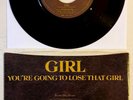 BEATLES Girl WITHDRAWN MONO PROMO 45+PICTURE SLEEVE Capitol P-4506