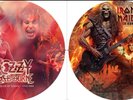 Ozzy Osbourne  & Iron Maiden Vinyl Picture Diss.  Exclusive. Vinyl Rock Bundle