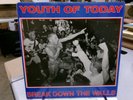 Break Down the Walls (1986 LP) VG++, Youth of Today, Very Good LP