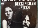Buckingham Nicks Crying In The Night 45 1973 White Label Promo EX Fleetwood Mac