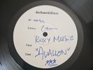 ROXY MUSIC Avalon Test Pressing White Label France 530 501