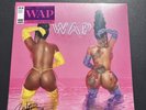 Cardi B WAP Feat. Megan Thee Stallion Lmt Ed Purple Printed SIGNED New SEALED 4