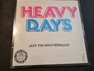 JEFF The Brotherhood ‎Heavy Days 2013 LP Vinyl Blue Black Split Garage Psych