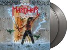 Manowar  Best Of Manowar The Hell Of Steel LP Album vinyl record limited Silver