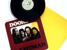 ORIGINAL 1971 WINDOW COVER THE DOORS LA WOMAN VINYL LP