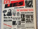 GUNS 'N ROSES vinyl LP 1988 GN'R LIES Geffen Records Live Like A Suicide