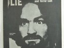 CHARLES MANSON, LIE: THE LOVE AND TERROR CULT, LP Vinyl ESP 2003 (White) 1974 VG