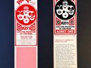 KISS Meets The Phantom Of The Park ORIGINAL TICKET+PARKING PASS 1978 Aucoin RARE