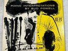 Piano Interpretations By Bud Powell LP 1955 Norgran Records MG N-1077 Jazz Mono