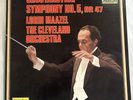 SHOSTAKOVICH LP Symphony #5 MAAZEL Cleveland TELARC DG-10067 1981 GERMAN Import