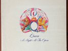 QUEEN - A NIGHT AT THE OPERA - ALBUM VINYL RECORD 1975 - EMBOSSED COVER