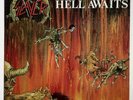 BANZAI Vtg 1985 SLAYER Album HELL AWAITS Vinyl 1ST PRESS Record Lp OG NEAR MINT