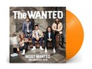 The Wanted: Most Wanted - The Greatest Hits Album Orange Vinyl LP