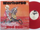 WARHORSE Red Sea THUNDERBOLT LP NM uk red vinyl u