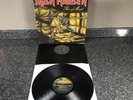 LP VINYL IRON MAIDEN ALBUM PIECE OF MIND 1983 UK 1ST PRESS EMA 800 EX/EX+