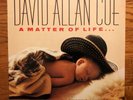 David Allan Coe - A Matter of Life and Death LP Columbia 1987 Press w/ Inner VG+