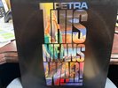 Petra This Means War  LP 1987 Star Song SSR8084 CHRISTIAN ROCK INNER EX
