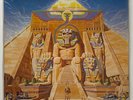 ORIGINAL Vtg 1984 IRON MAIDEN Album POWERSLAVE Record 1ST PRESS Vinyl NEAR MINT