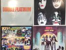 4 classic KISS lp records