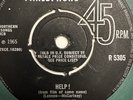 The Beatles - Help  7” UK Decca Contract Narrow gap variant Rare