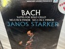 Mercury Living Presence Stereo Bach/JANOS STARKER 'Suites for Solo Cello'  VG+