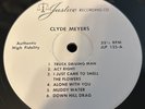CLYDE MEYERS ( Rare Justice Label Winston Salem, NC)  Unknown Rock-A-Billy HEAR