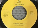PYRAMID PLUS Comin’ At Ya' Vinyl 45 Lifeworld LW1331 1st Press Funk Electro VG