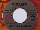 Rock 45 EVERLY BROTHERS Cathy's Clown WARNER BROS yellow marble wax promo HEAR j