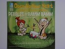 PEBBLES & BAMM BAMM OF THE FLINTSTONES HBR PROMO 45 RECORD W/ PICTURE SLEEVE