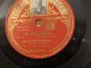 Rare 78rpm record, V+, LOUIS ARMSTRONG : La Vie En Rose , DECCA MU60492